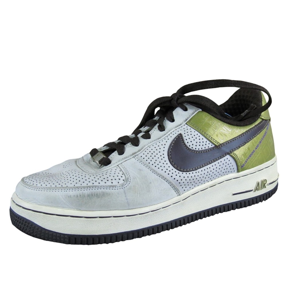 Nike Sneaker Original Six Air Force I Boys Y 6.5 Medium Athletic Gold Synthetic